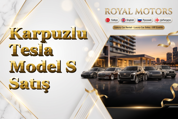 Karpuzlu Tesla Model S Satış