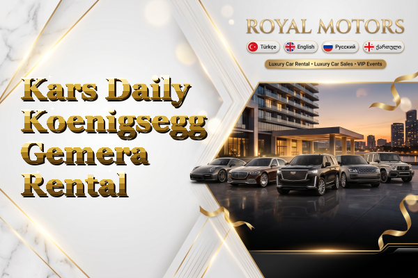Kars Daily Koenigsegg Gemera Rental