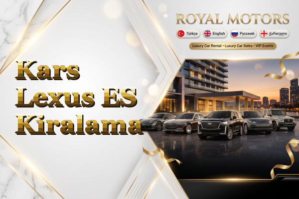 Kars Lexus ES Kiralama