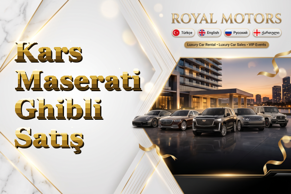 Kars Maserati Ghibli Satış
