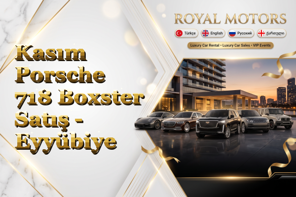 Kasım Porsche 718 Boxster Satış - Eyyübiye