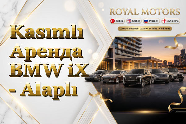 Kasımlı Аренда BMW iX - Alaplı