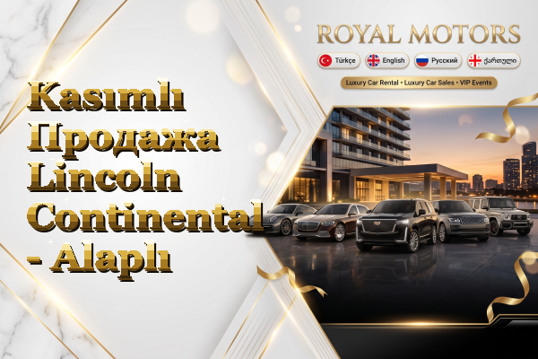 Kasımlı Продажа Lincoln Continental - Alaplı