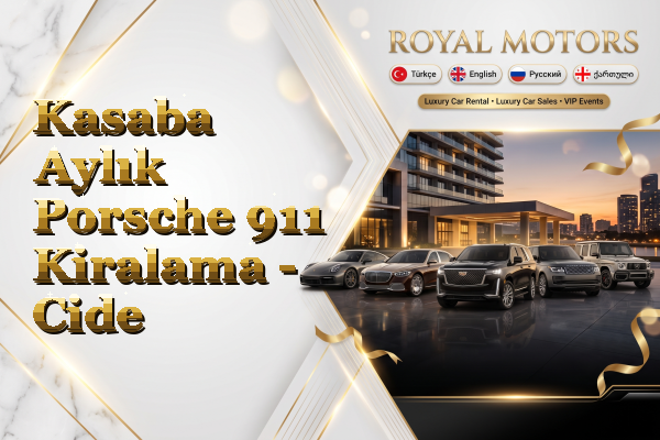 Kasaba Aylık Porsche 911 Kiralama - Cide