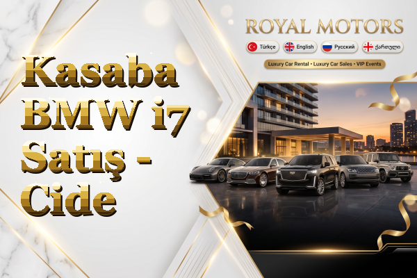 Kasaba BMW i7 Satış - Cide
