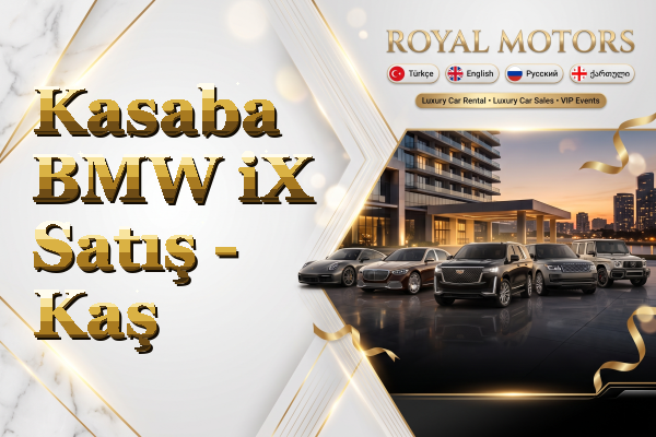 Kasaba BMW iX Satış - Kaş