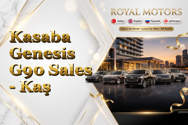 Kasaba Genesis G90 Sales - Kaş