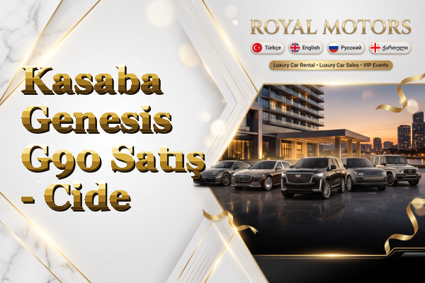 Kasaba Genesis G90 Satış - Cide