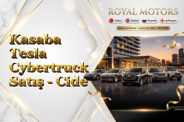 Kasaba Tesla Cybertruck Satış - Cide