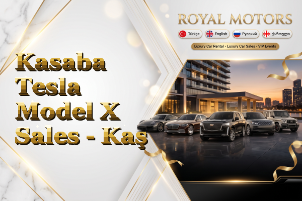 Kasaba Tesla Model X Sales - Kaş