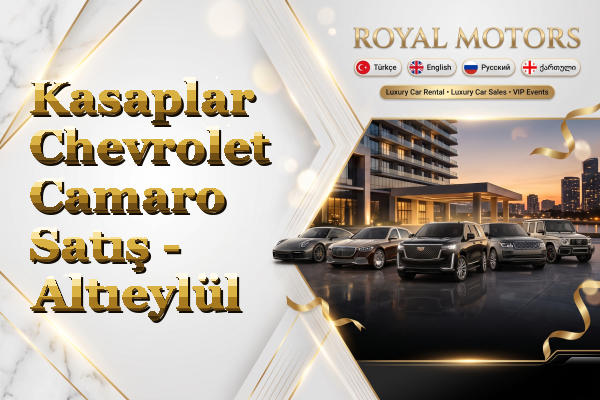 Kasaplar Chevrolet Camaro Satış - Altıeylül
