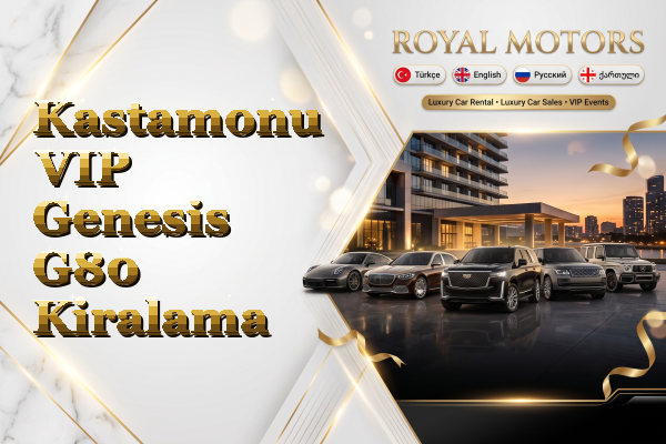 Kastamonu VIP Genesis G80 Kiralama