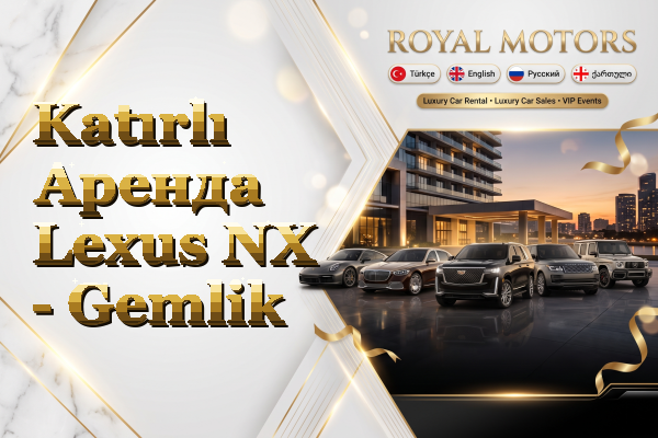 Katırlı Аренда Lexus NX - Gemlik