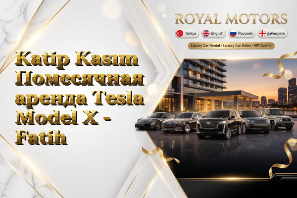 Katip Kasım Помесячная аренда Tesla Model X - Fatih