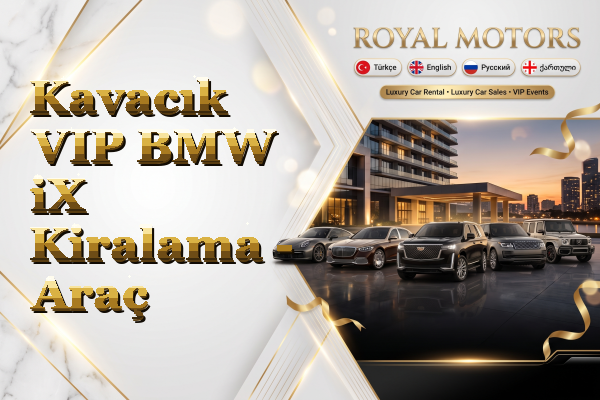 Kavacık VIP BMW iX Kiralama - Araç