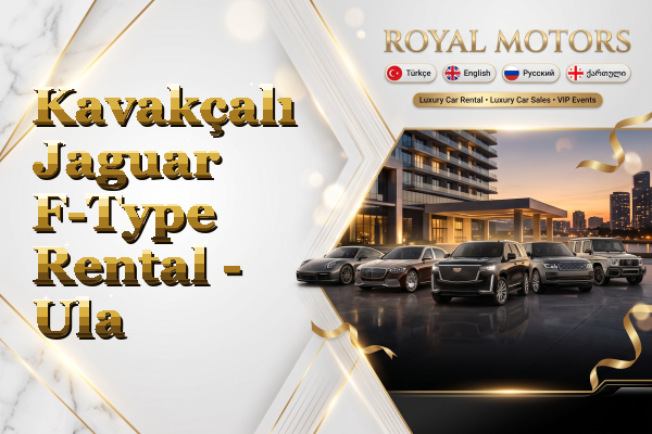 Kavakçalı Jaguar F-Type Rental - Ula