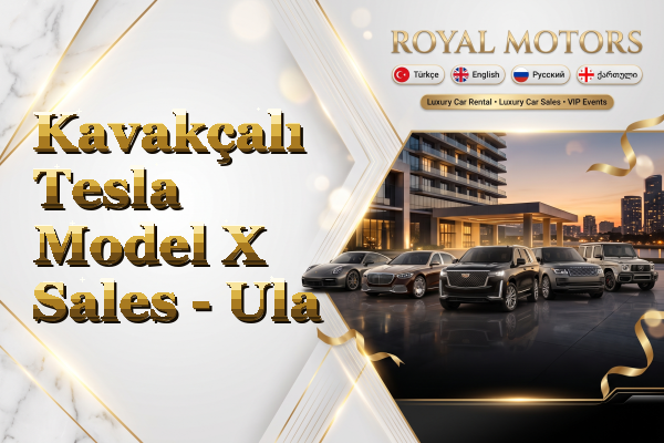 Kavakçalı Tesla Model X Sales - Ula