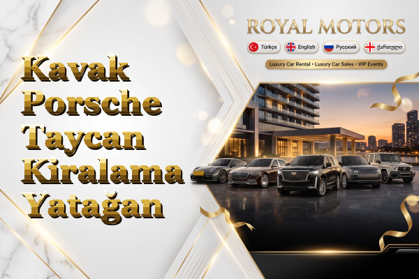 Kavak Porsche Taycan Kiralama - Yatağan