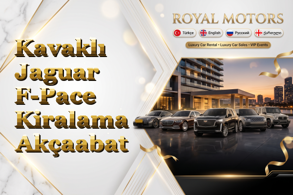 Kavaklı Jaguar F-Pace Kiralama - Akçaabat