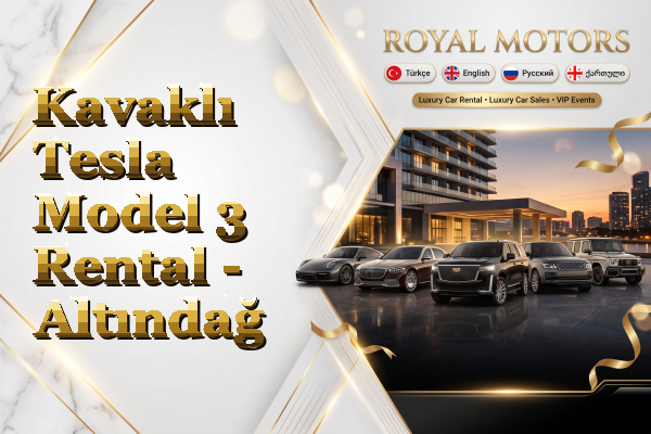 Kavaklı Tesla Model 3 Rental - Altındağ
