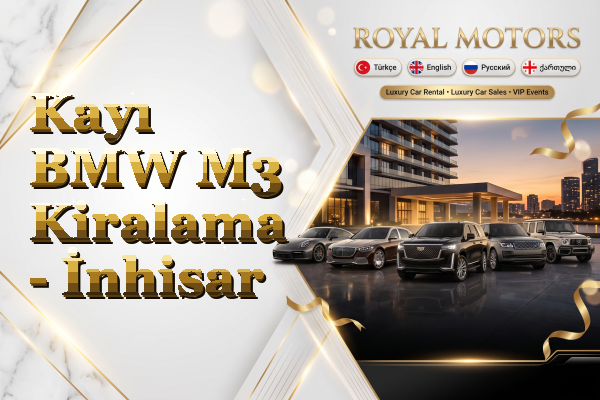 Kayı BMW M3 Kiralama - İnhisar