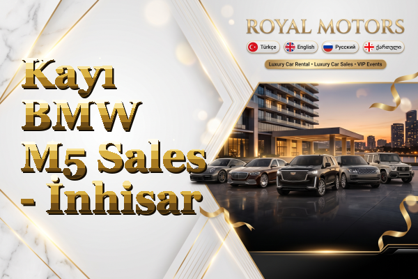 Kayı BMW M5 Sales - İnhisar