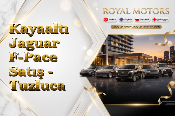 Kayaaltı Jaguar F-Pace Satış - Tuzluca