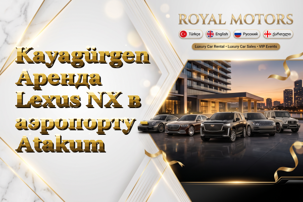 Kayagürgen Аренда Lexus NX в аэропорту - Atakum
