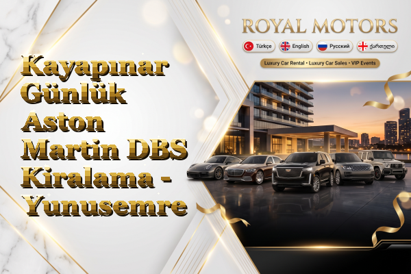 Kayapınar Günlük Aston Martin DBS Kiralama - Yunusemre