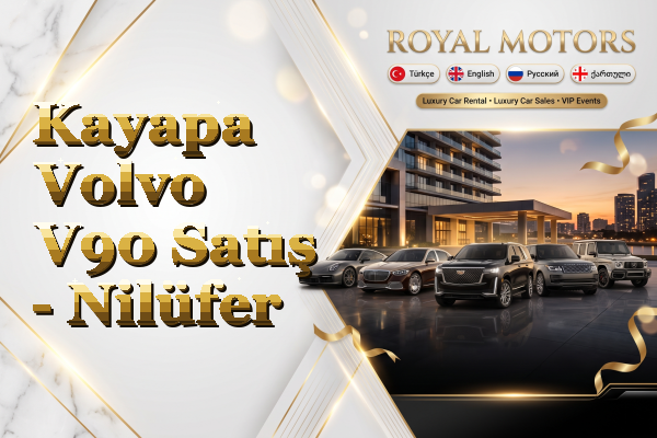 Kayapa Volvo V90 Satış - Nilüfer