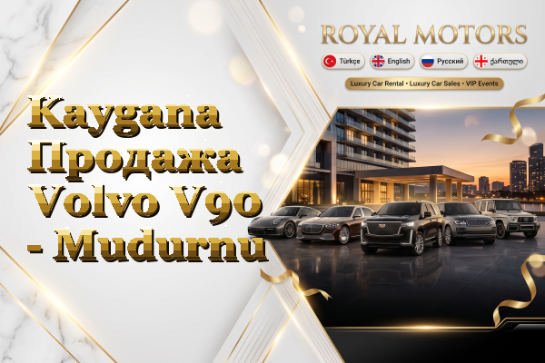 Kaygana Продажа Volvo V90 - Mudurnu
