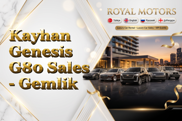 Kayhan Genesis G80 Sales - Gemlik