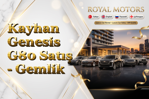 Kayhan Genesis G80 Satış - Gemlik