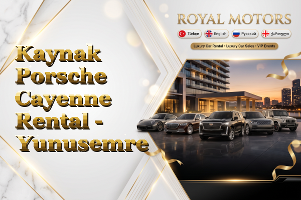 Kaynak Porsche Cayenne Rental - Yunusemre