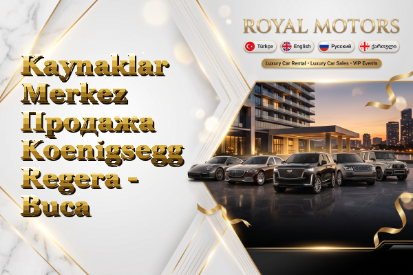 Kaynaklar Merkez Продажа Koenigsegg Regera - Buca