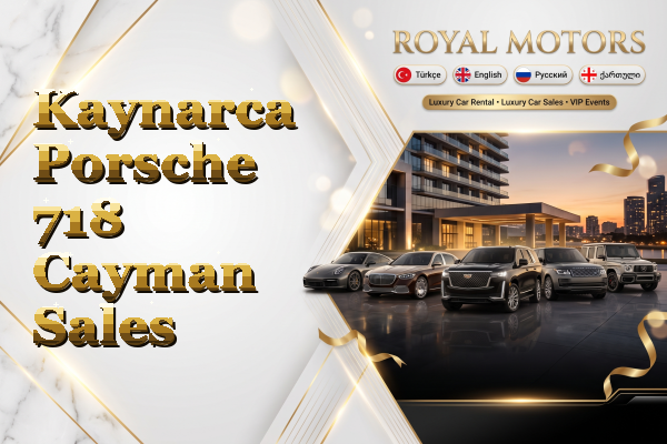 Kaynarca Porsche 718 Cayman Sales
