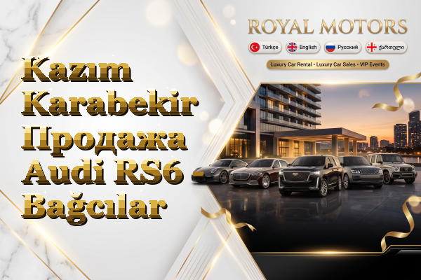 Kazım Karabekir Продажа Audi RS6 - Bağcılar