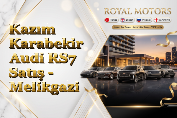 Kazım Karabekir Audi RS7 Satış - Melikgazi