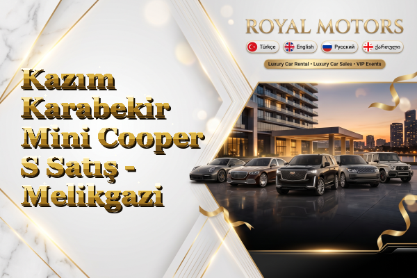 Kazım Karabekir Mini Cooper S Satış - Melikgazi