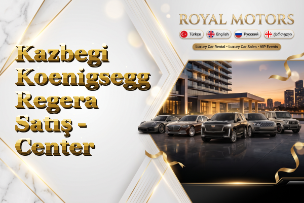 Kazbegi Koenigsegg Regera Satış - Center