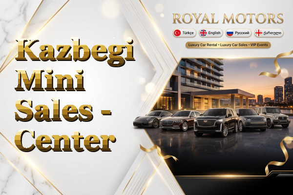 Kazbegi Mini Sales - Center