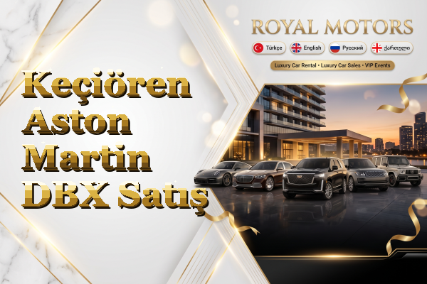 Keçiören Aston Martin DBX Satış