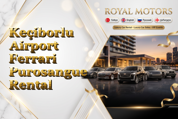 Keçiborlu Airport Ferrari Purosangue Rental