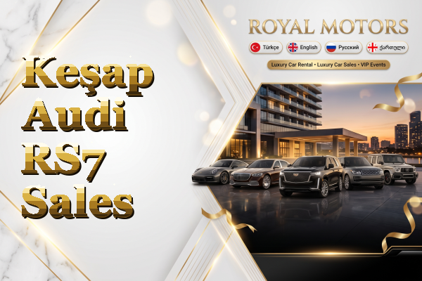Keşap Audi RS7 Sales