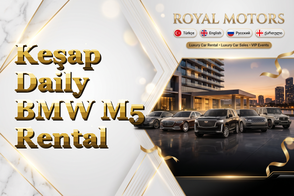 Keşap Daily BMW M5 Rental