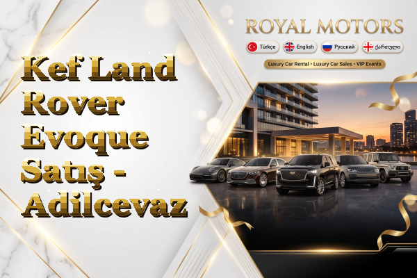 Kef Land Rover Evoque Satış - Adilcevaz