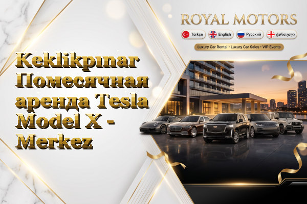 Keklikpınar Помесячная аренда Tesla Model X - Merkez
