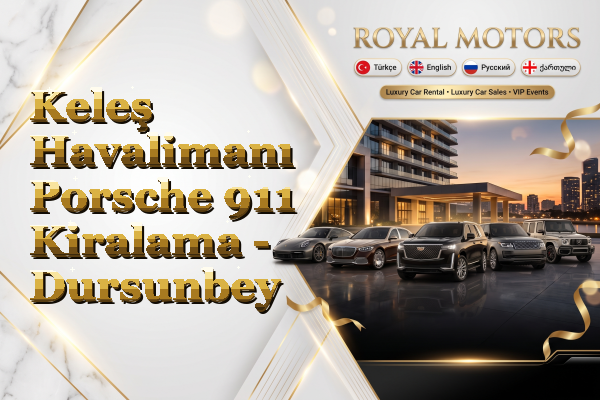 Keleş Havalimanı Porsche 911 Kiralama - Dursunbey