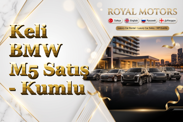 Keli BMW M5 Satış - Kumlu