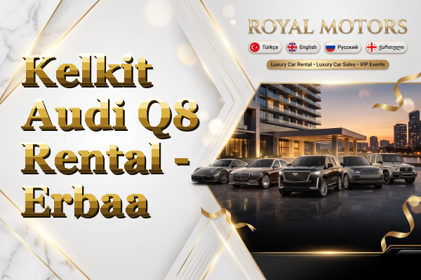 Kelkit Audi Q8 Rental - Erbaa